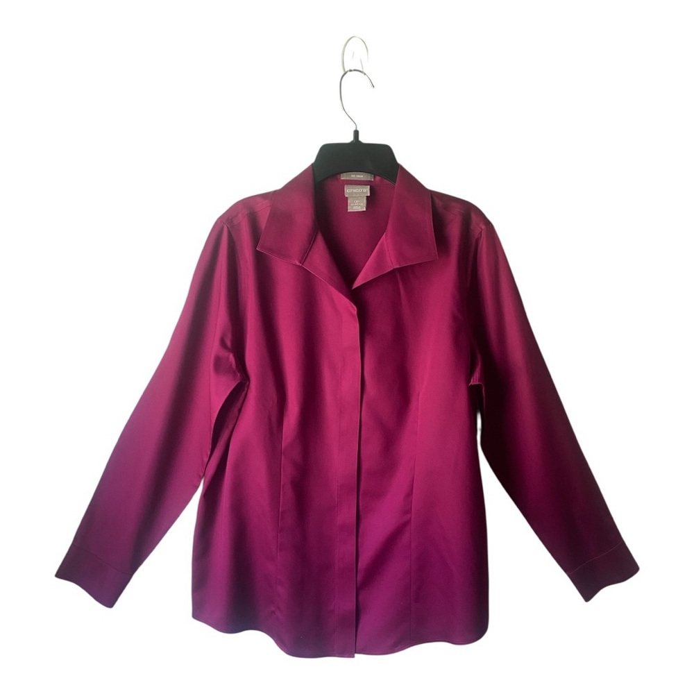 Chico's Vibrant Pink Blouse